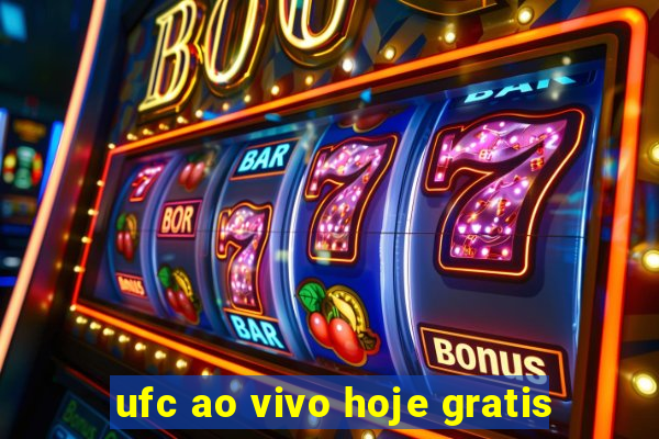 ufc ao vivo hoje gratis